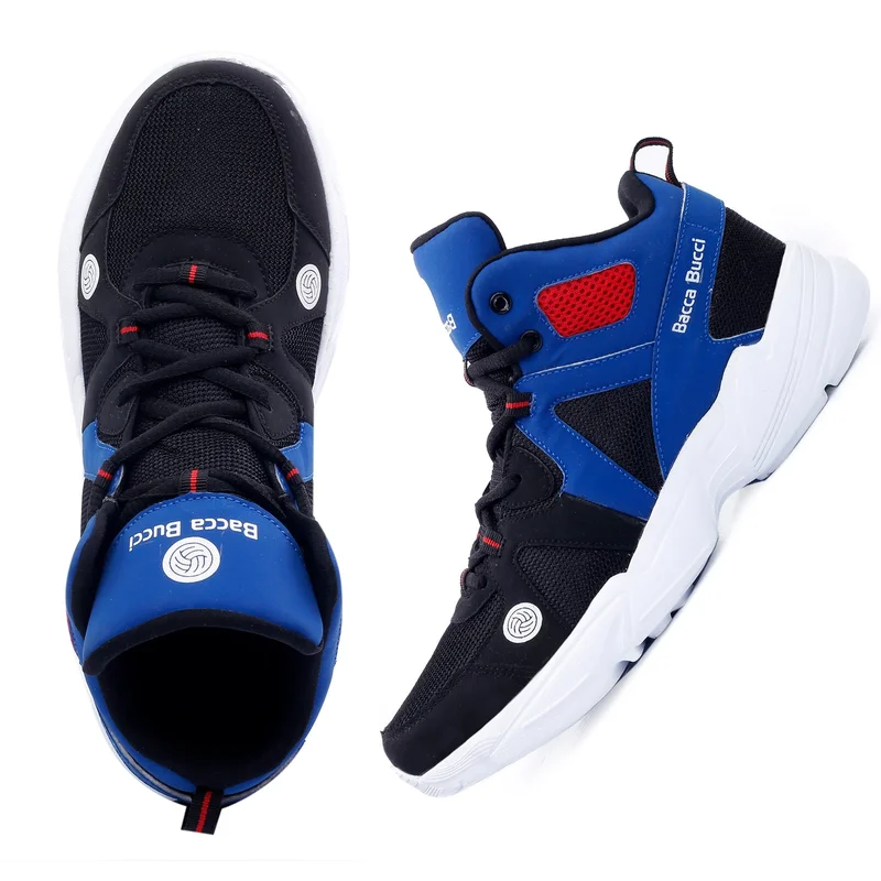 Bacca Bucci Blue Caper High Top Shoes for Men | Best Price UAE